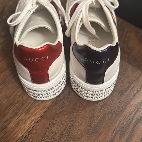 Gucci Ace 'Crystal' Sneakers - Picture 3 of 5